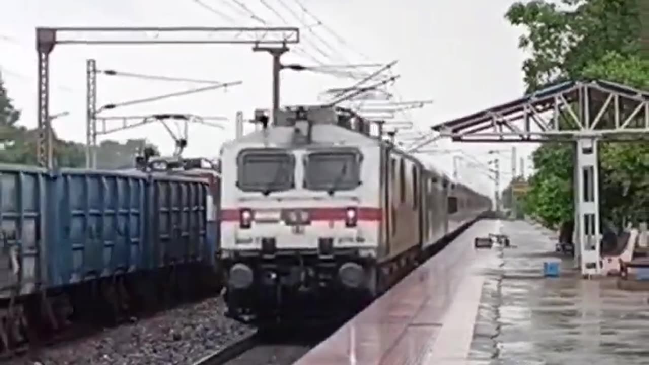 Emergency Break applied in High Speed Train