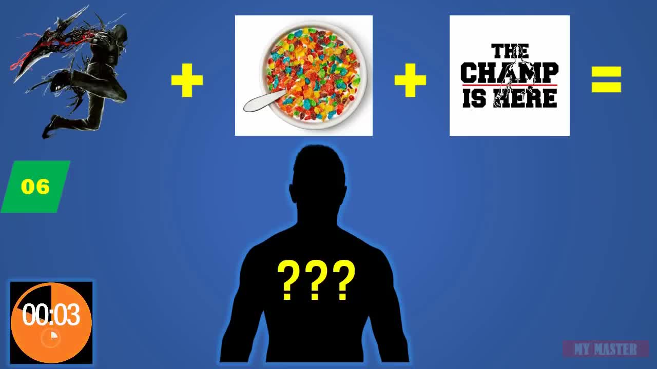 Guess the WWE star.