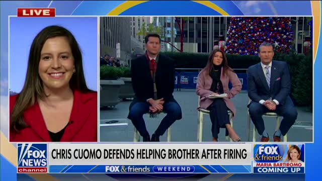 Elise Stefanik Joins Fox and Friends Sunday. 12.05.21