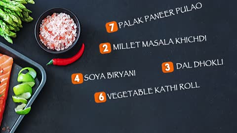 7 Healthy & Tasty Dinner Ideas for the Week (Vegetarian)