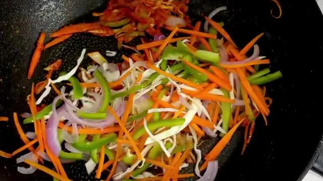 Chilli garlic Chaumin recipi