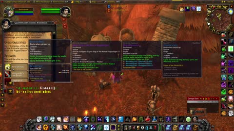 World of Warcraft Classic Shadow hanging out doing some quests