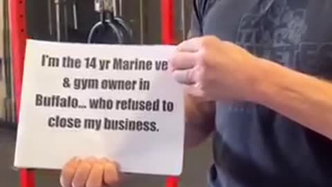 Veteran/Gym Owner Believes He Deserves Freedom