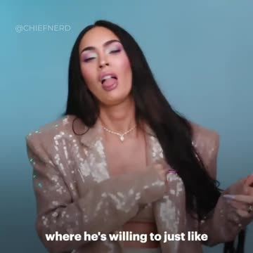 WTF!! Actress Megan Fox on Her Blood Drinking Rituals w/ Fiancé Machine Gun Kelly 😳