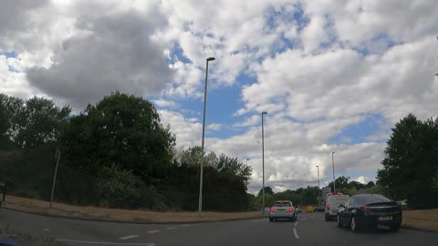 Driving in Fareham GoPro