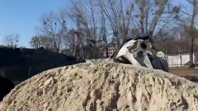 Destroyed Ukrainian BRDM