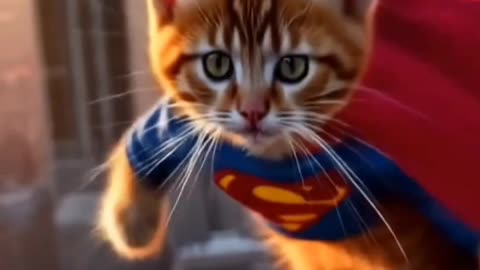 Superman| cat dance