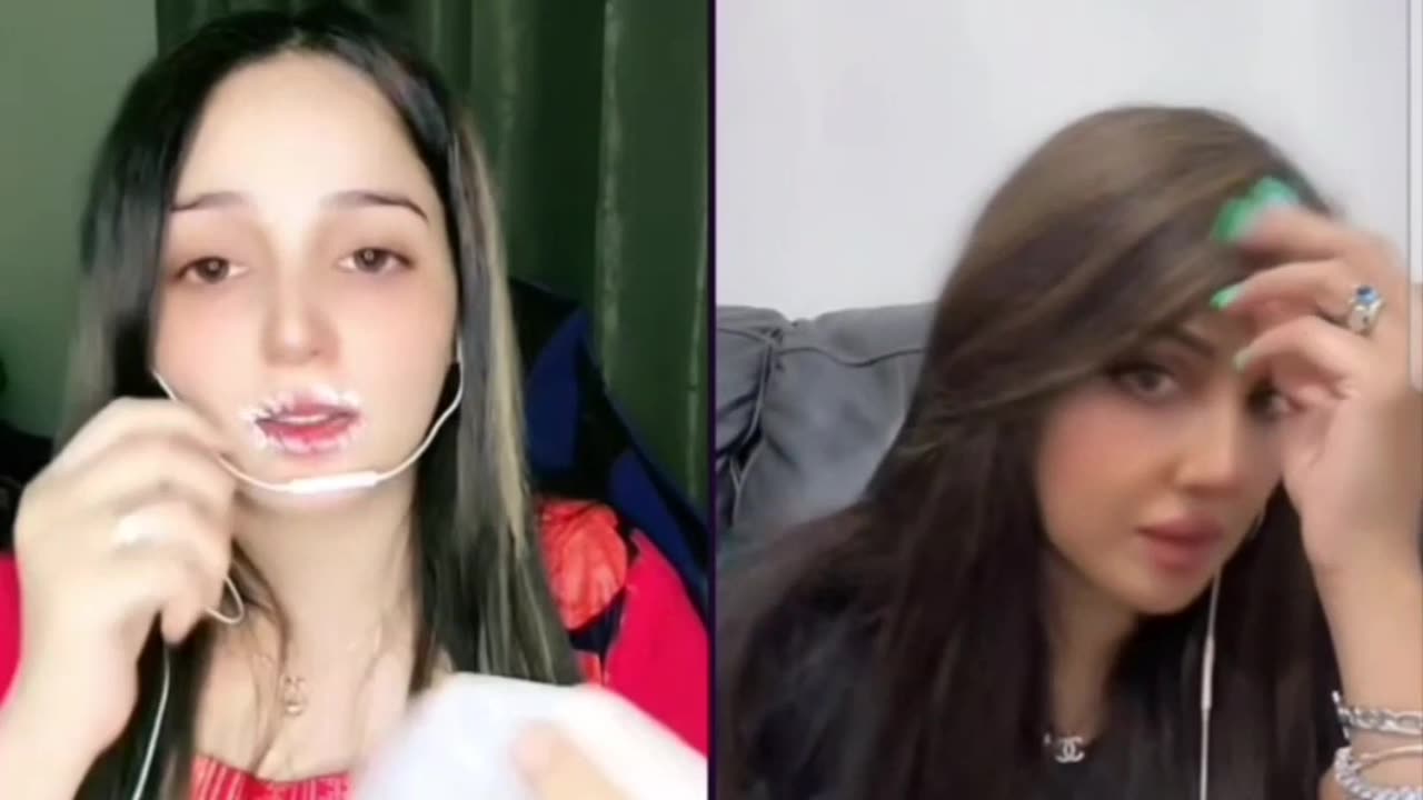 Sofi Gujratan vs Hana Lush New Tiktok Video | questions answer|صوفی کی گندی باتیں | Full Masti Live