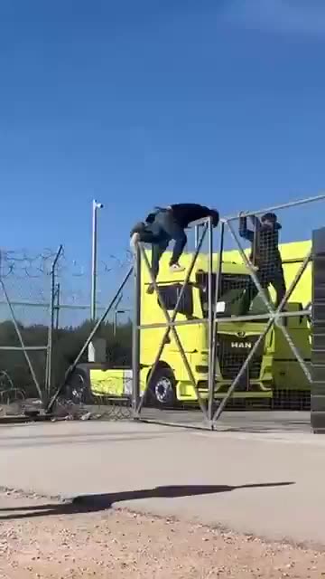 42 refugees escaped from a refugee camp in Athens, Greece and dispersed