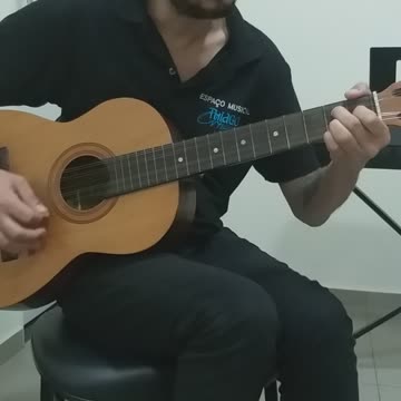 A flor e o beija flor aula de Viola Caipira simplificada (Tom de Mi Maior)