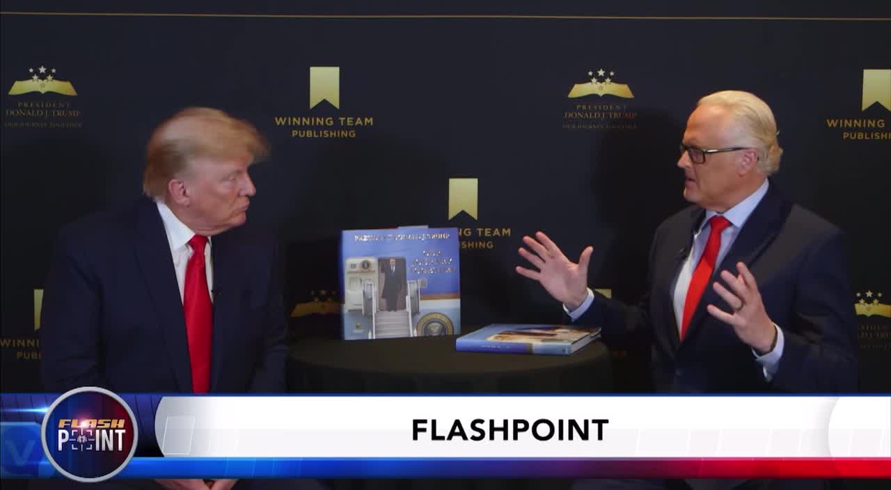 POTUS45 full interview from FlashPoint last night 🇺🇸