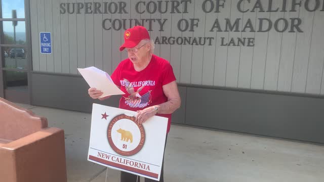 1st Declaration of Truth - New California, Amador County 9/14/22