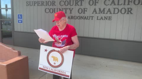 1st Declaration of Truth - New California, Amador County 9/14/22