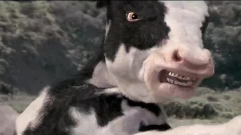 Man Vs Cow 🐄 Amazing Fight 😳 😂