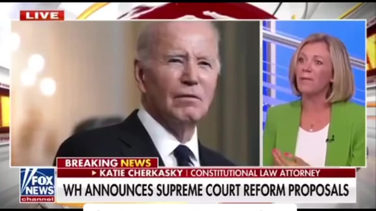 🤬If Biden is unfit to run for office then how is he fit to write any of this Supreme court nonsense?