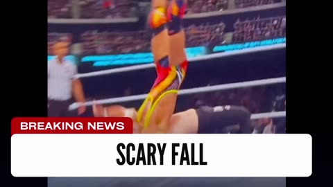 This Chad Gable Fall Was Really Bad