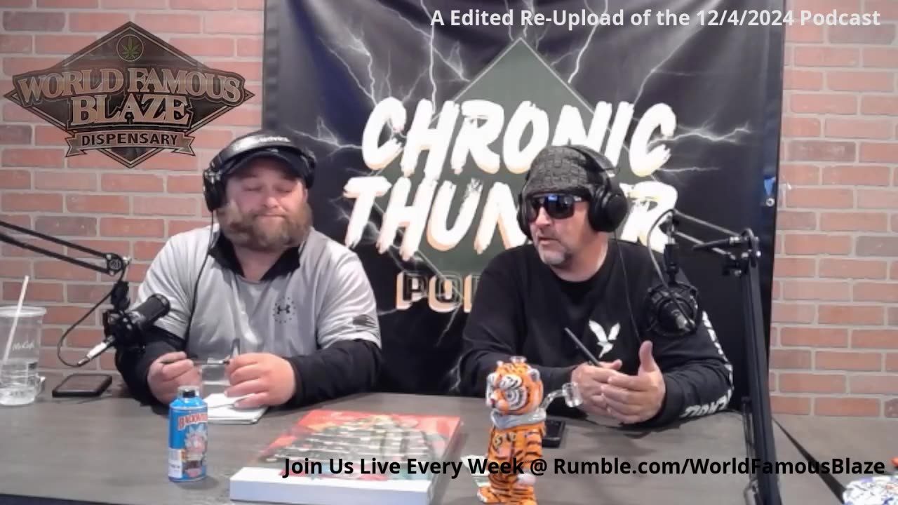 Chronic Thunder : 12/4/24 - Edited Version - Prize Wheel Debut