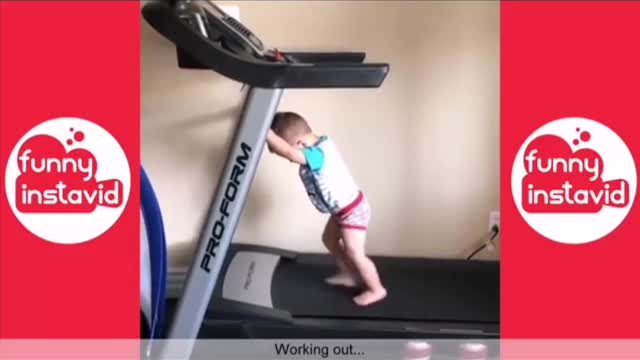 🤣🤣Funny Baby Exercise 🤣🤣