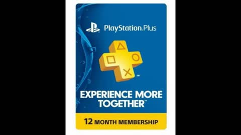 Sony PlayStation PS Plus 12-Month / 1 Year Membership Subscription