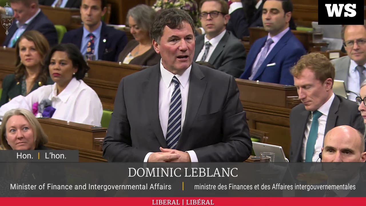 WATCH: LeBlanc blames $61.9B deficit on indigenous reconciliation