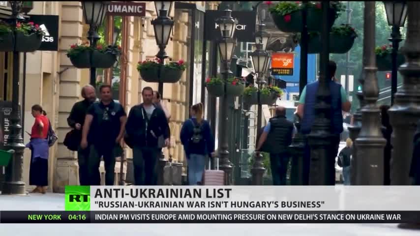 Hungary’s Orban added to Ukraine’s ‘enemies list’