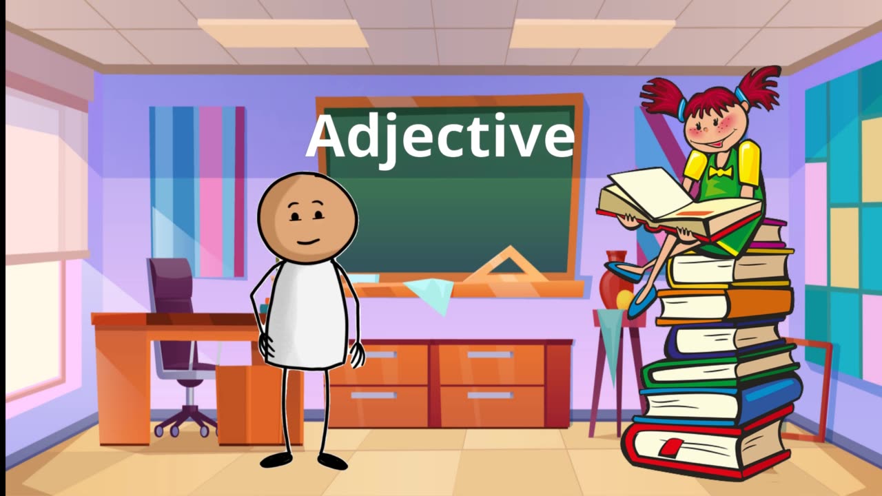 meet a friend called Adjective Learn with bit