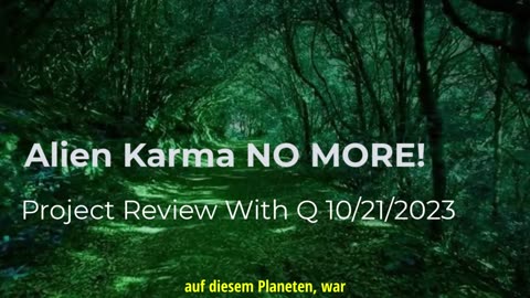 Kein außerirdisches Karma mehr