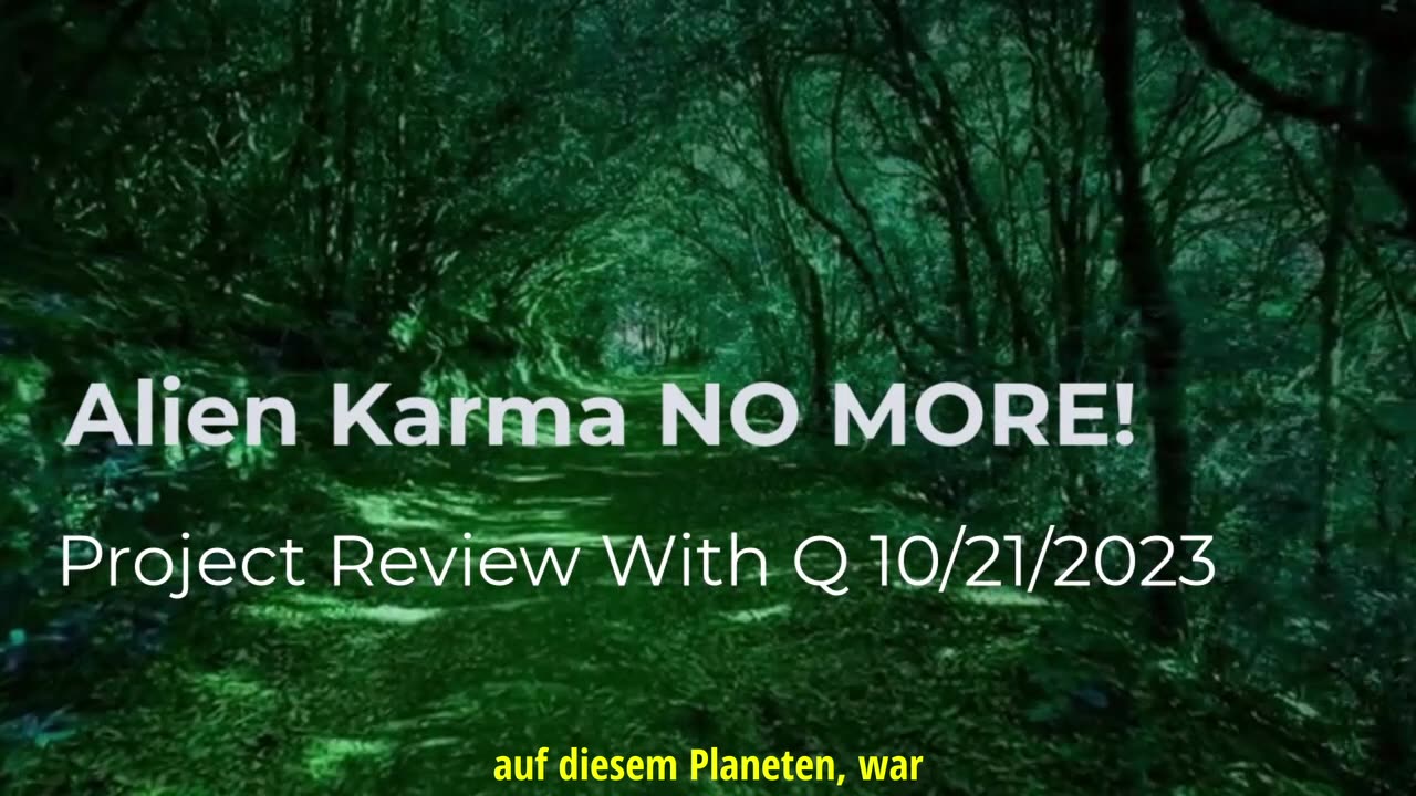 Kein außerirdisches Karma mehr