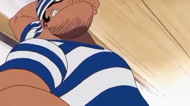 Luffy's cuteness at wano