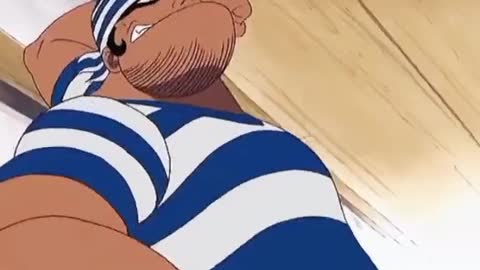 Luffy's cuteness at wano