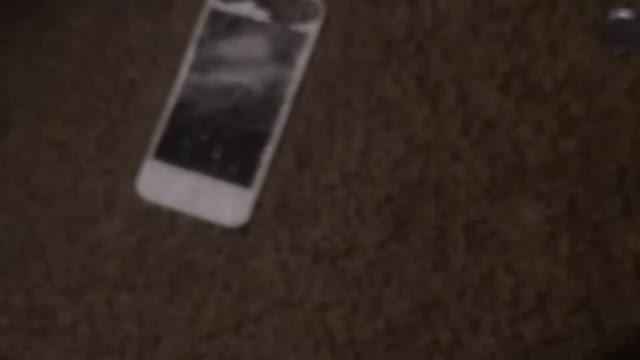 Smashing an iPhone