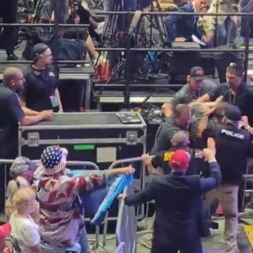 Watch: Deranged Protester Quickly Taken Down After Disrupting Trump Rally in Johnstown, PA