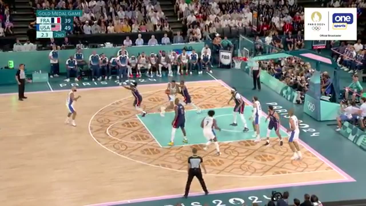 FRANCE vs USA GOLD MEDAL FULL-GAME HIGHLIGHTS MEN'S BASKETBALL PARIS 2024