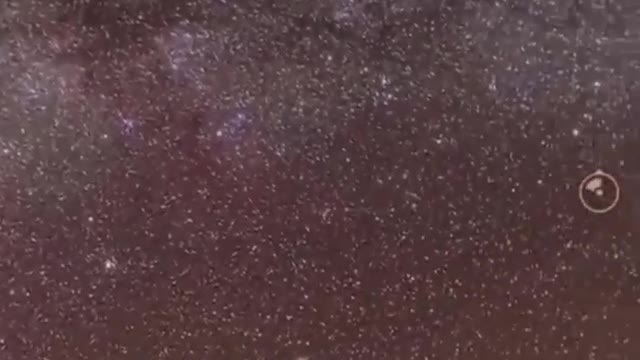 Mars at night is something different