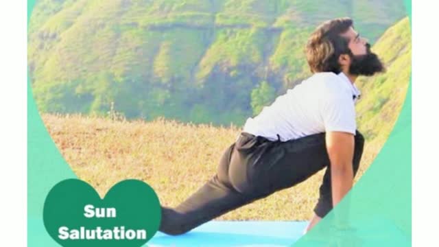 Suryanamaskar Yoga aasans to get freshness in the morning |yoga poses