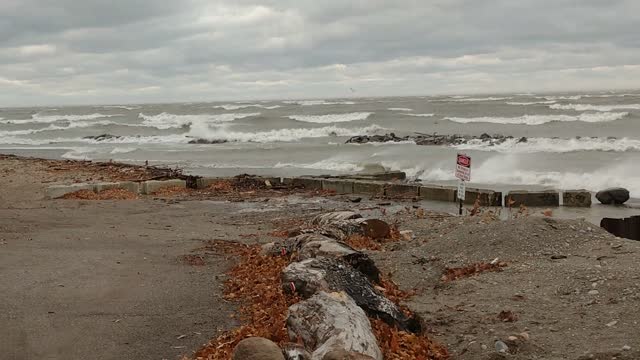 Lake Erie can be angry