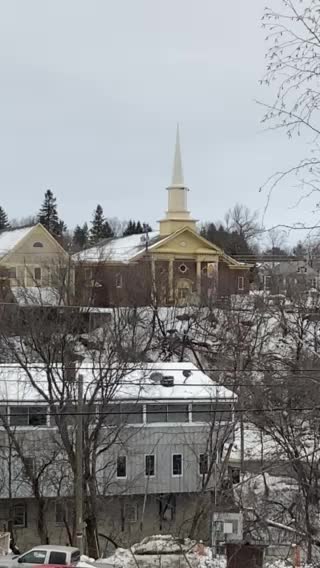 Birds eye view of main