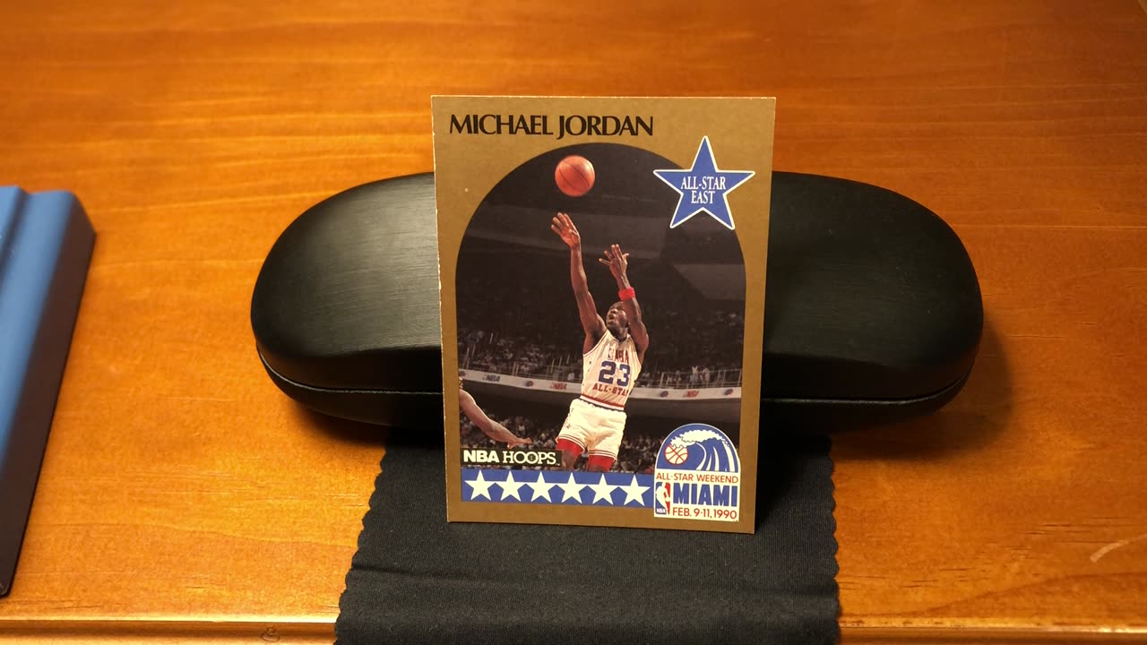 Basketball Card, 1990-91 Hoops #5 Michael Jordan All-Star, UNCORRECTED ERROR!