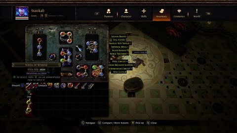 POE SSF Crucible Unique Royal Skean Heartbreaker