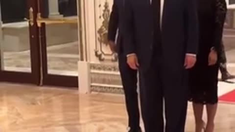 President Trump and Melania entered Mar-a-Lago with Vivek and his wife last night.