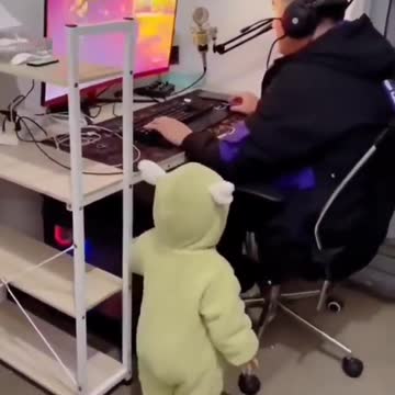 Son Breaks Up Dad's Game