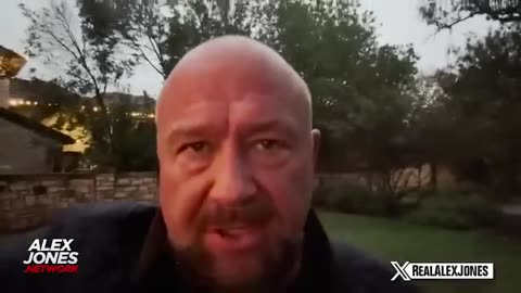 Alex Jones emergency message to Trump