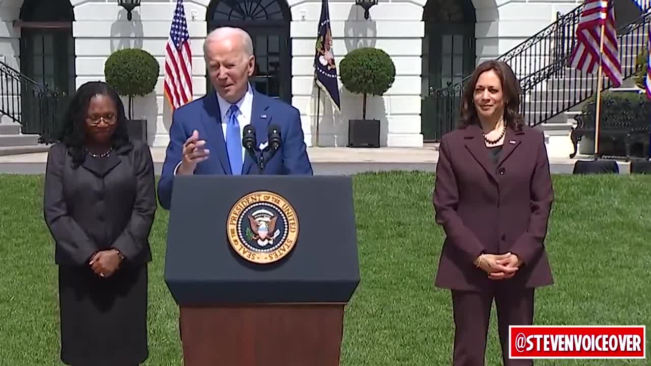 Joe Biden Strokes Out on Camera