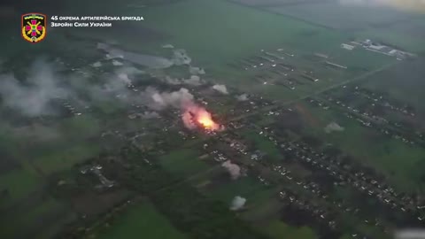 Work of the 45th Independent Artillery Brigade of the Armed Forces of Ukraine