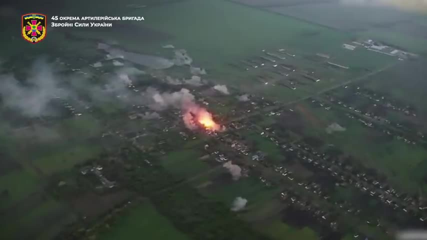 Work of the 45th Independent Artillery Brigade of the Armed Forces of Ukraine
