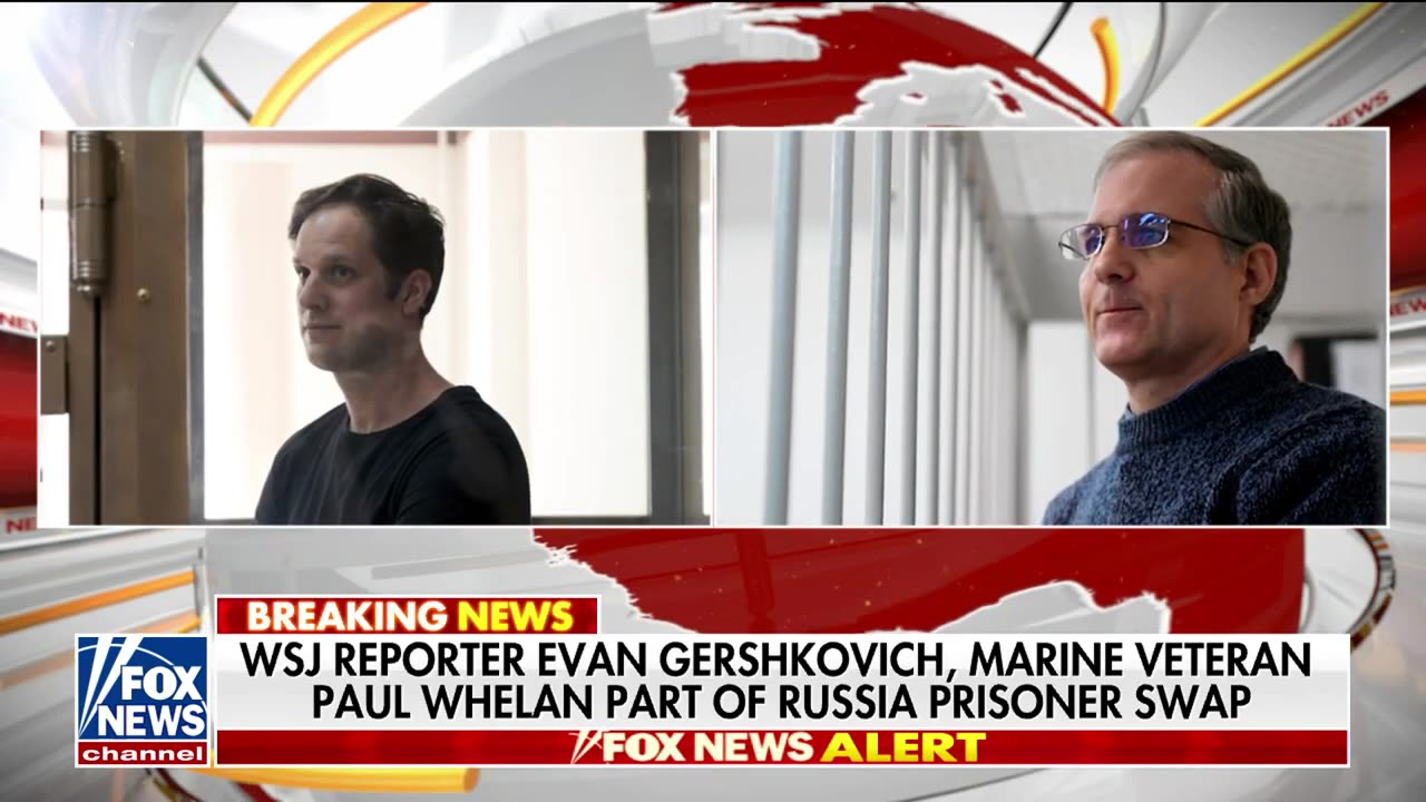 WSJ reporter Evan Gershkovich, veteran Paul Whelan to be released from Russia