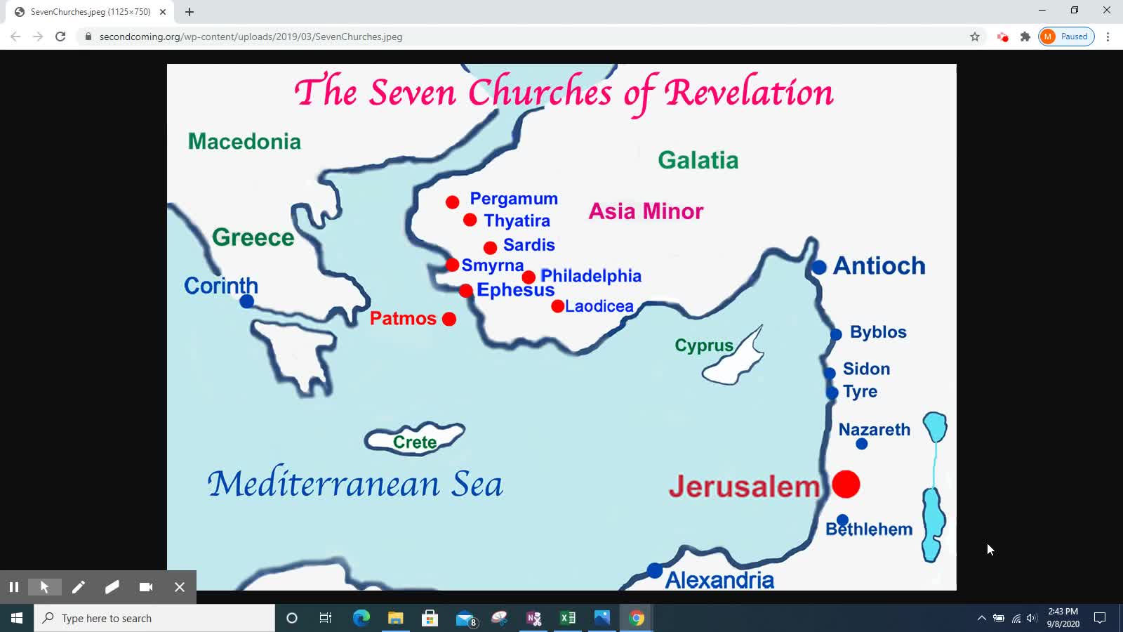 Seven Churches or Revelation and Church Age