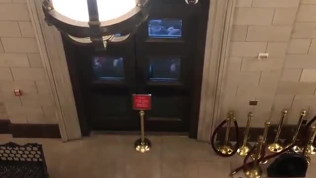 INSANE VIDEO: Trump Supporters Break Doors Into Capitol