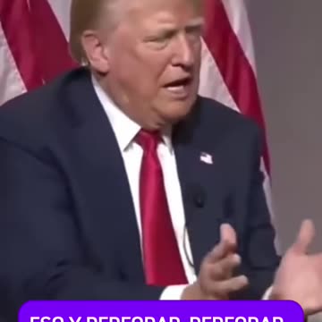 Trump: I do want people to come in our country