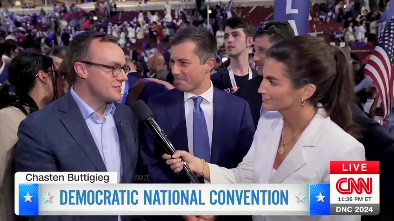 😳Pete Buttigieg's husband was crying because the first President their daughter will know is a woman